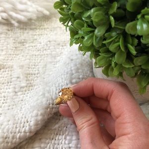 Gold Ring | Amber | Costume | Pretty